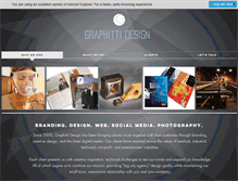 Tablet Screenshot of graphittidesign.com